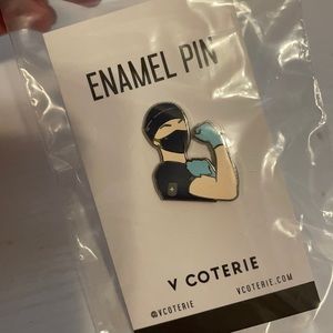 V Coterie Figs Enamel Pin